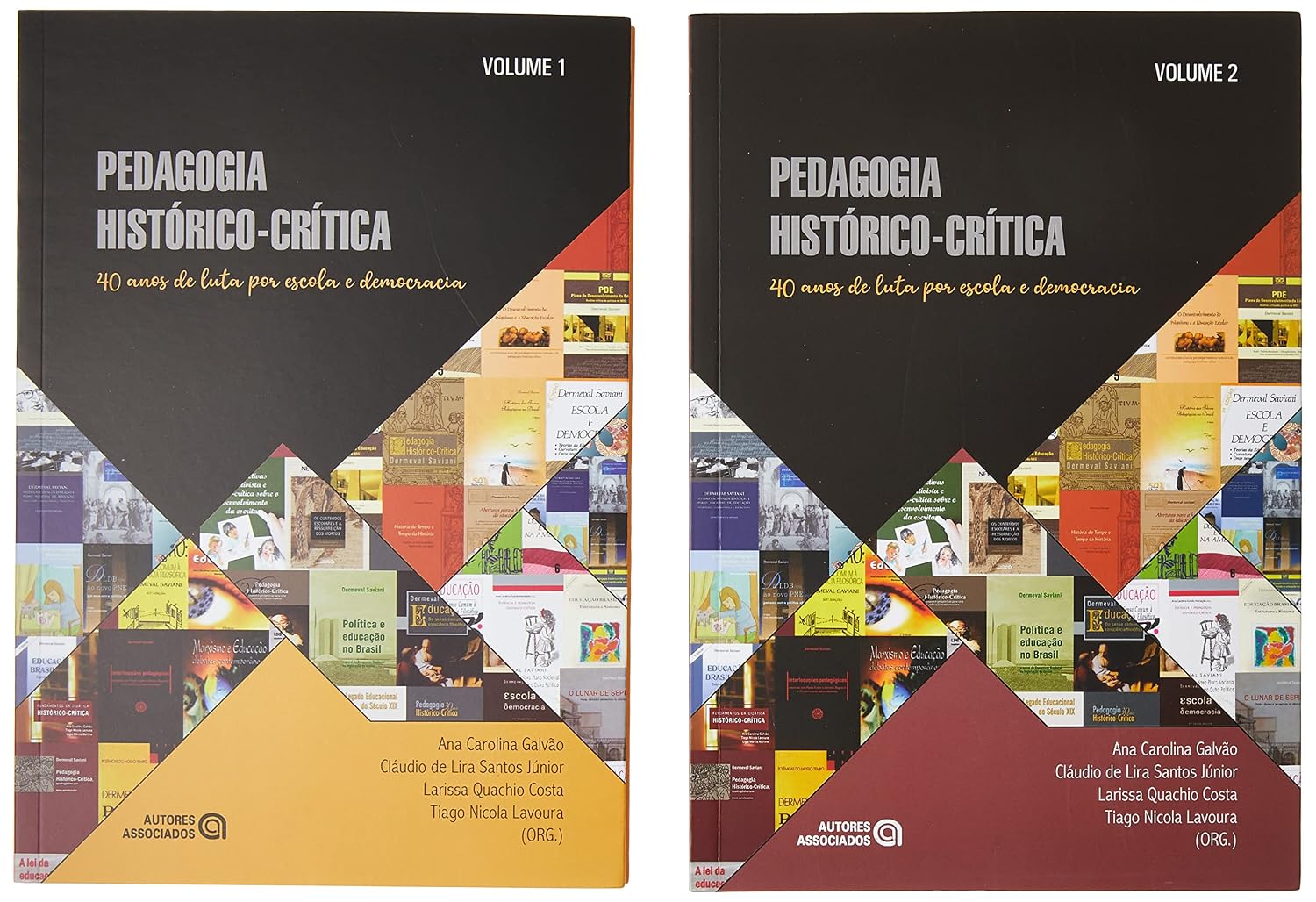 Pack com Volumes 1 e 2 dos Livros Pedagogia Histórico-Crítica. 40 Anos de Luta por Escola e Democracia. baixar o livro de graça