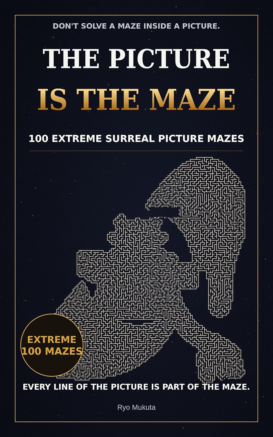 ler totalmente The Picture Is the Maze: 100 Extreme Surreal Picture Mazes (English Edition)