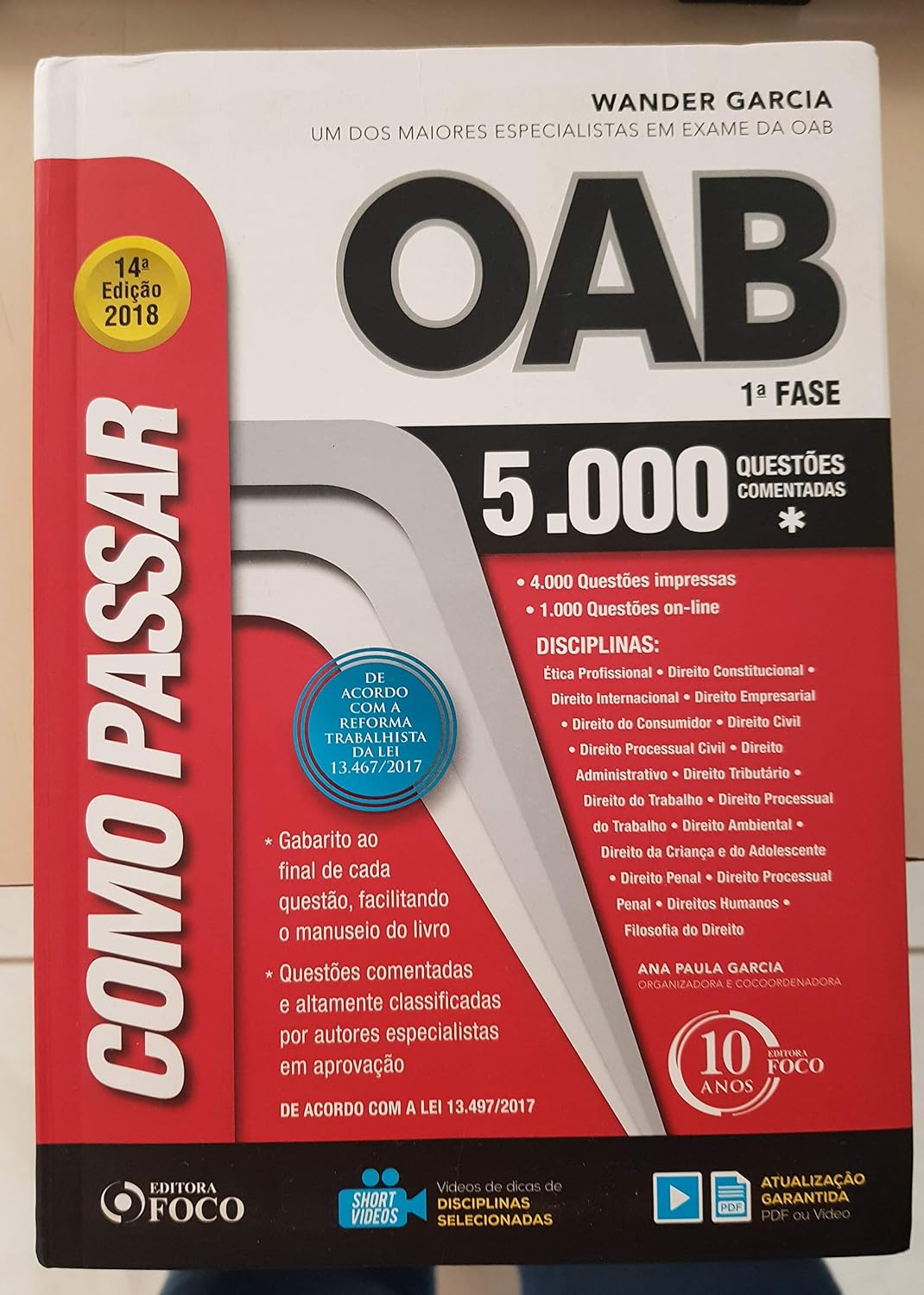Como Passar na OAB 1ª Fase. 5.000 Questões Comentadas baixar o livro de graça
