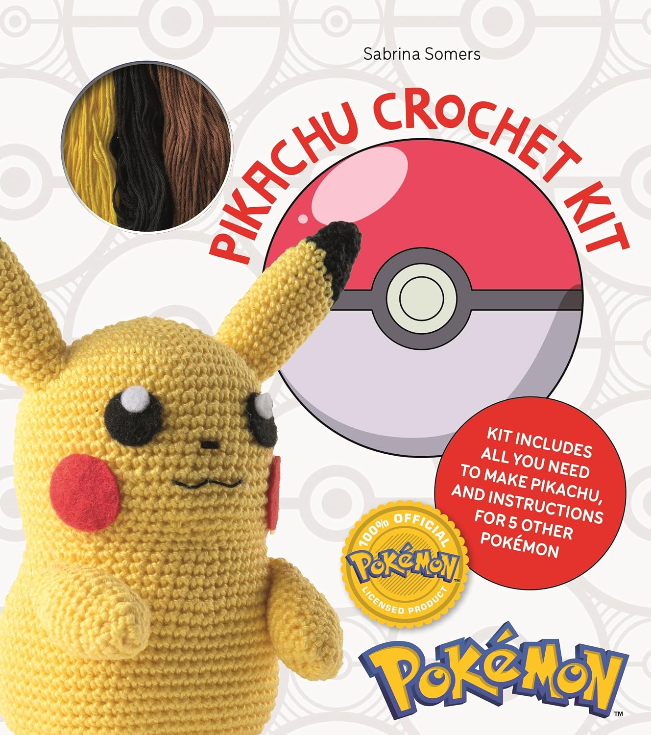 ler totalmente Pokémon Crochet Kit: Kit Includes Everything You Need to Make Pikachu and Instructions for 5 Other Pokémon