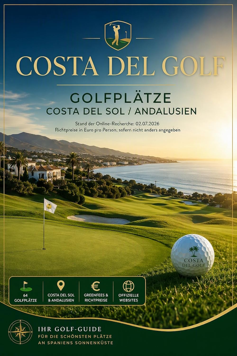 Golf Guide Costa del Golf: Der ultimative Golf-Reiseführer für Spaniens Sonnenküste (German Edition) baixar o livro de graça