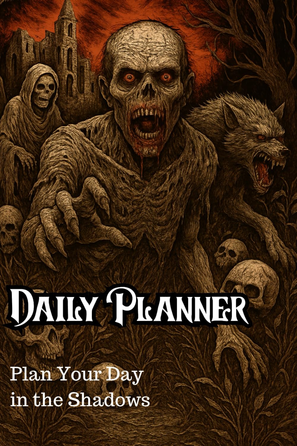 ler totalmente Daily Planner Notebook: Undated Hourly Organizer with Gratitude Journal & Notes – 6x9 Inches|120 Pages