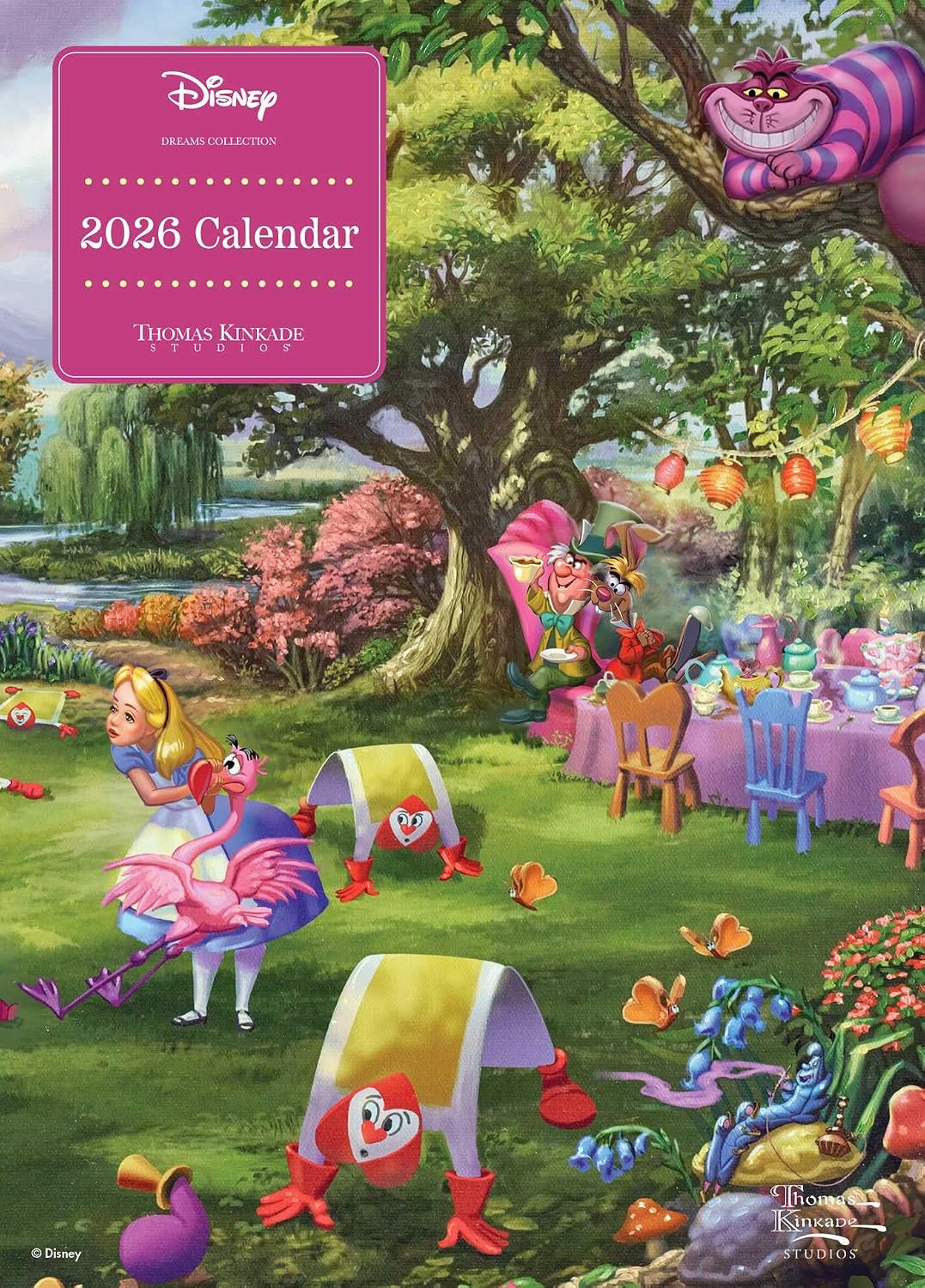 capítulo por capítulo baixar Disney Dreams Collection by Thomas Kinkade Studios 2026 Engagement Calendar