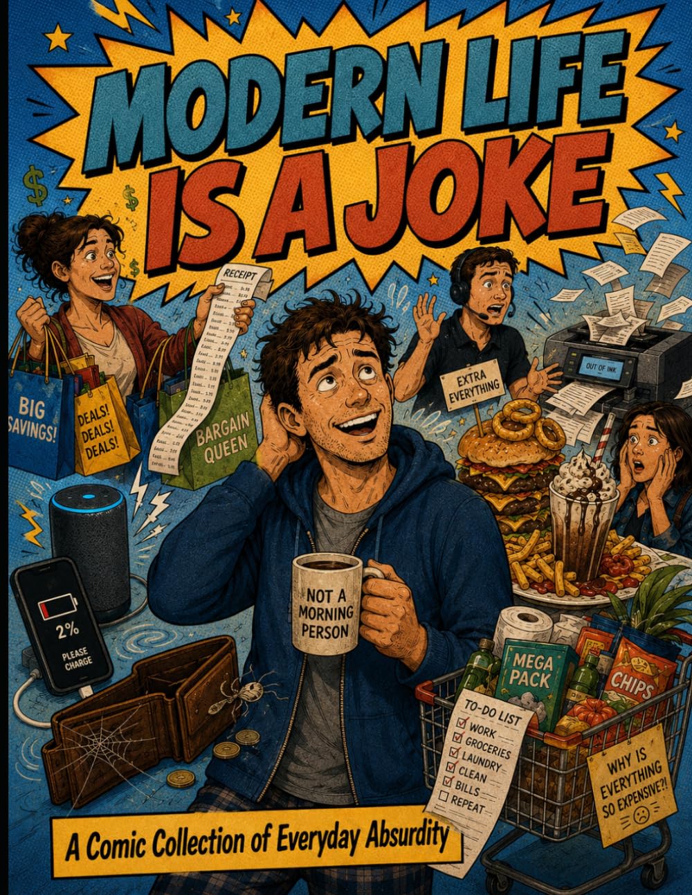 Modern Life Is a Joke: A Comic Collection of Everyday Absurdity baixar o livro de graça