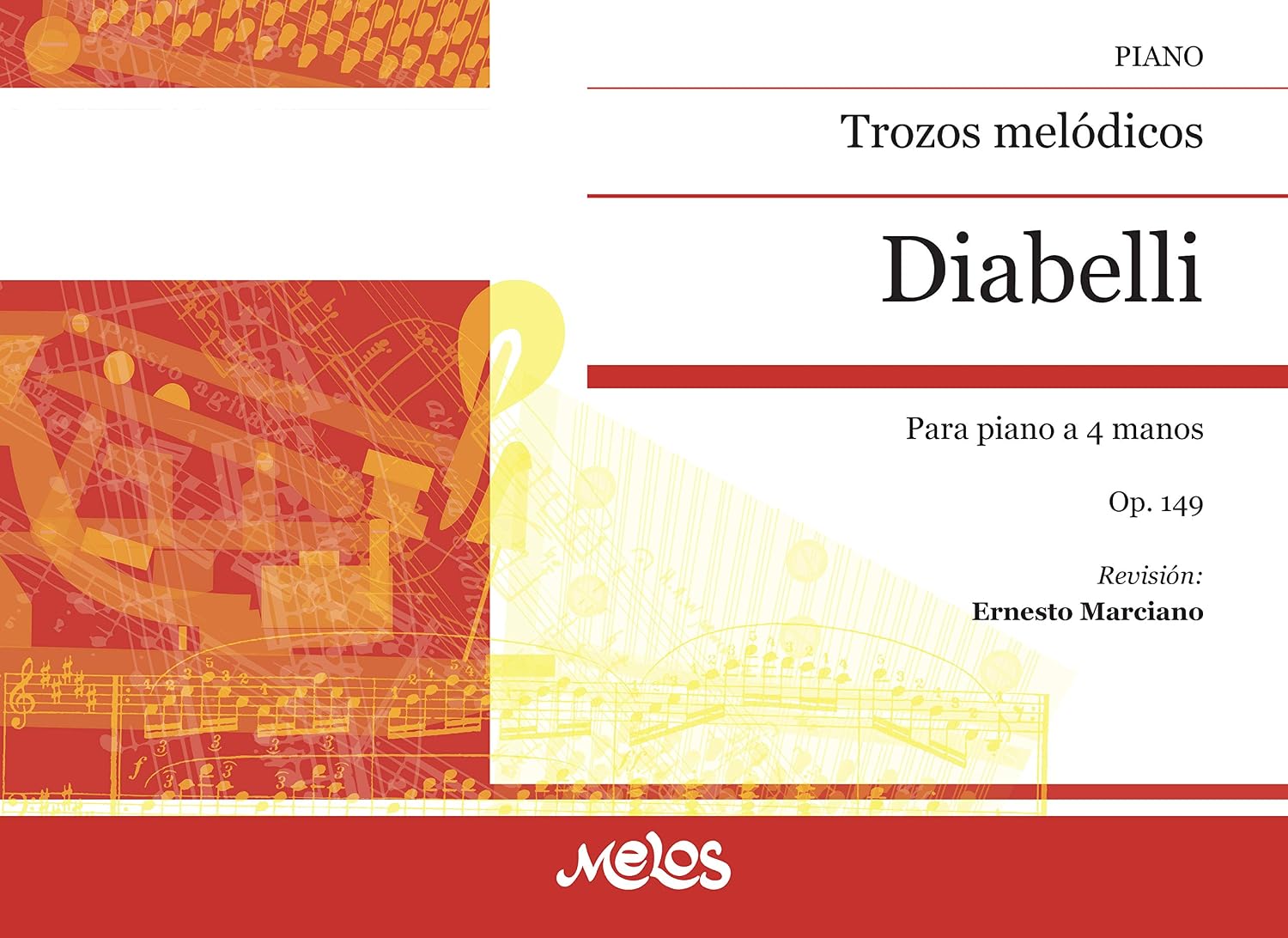 ler totalmente Trozos Melódicos: Para piano a 4 manos. Op 149 (PIANO, TECNICA, PARTITURAS DESDE INICIAL A PROFESIONAL II nº 7) (Spanish Edition)