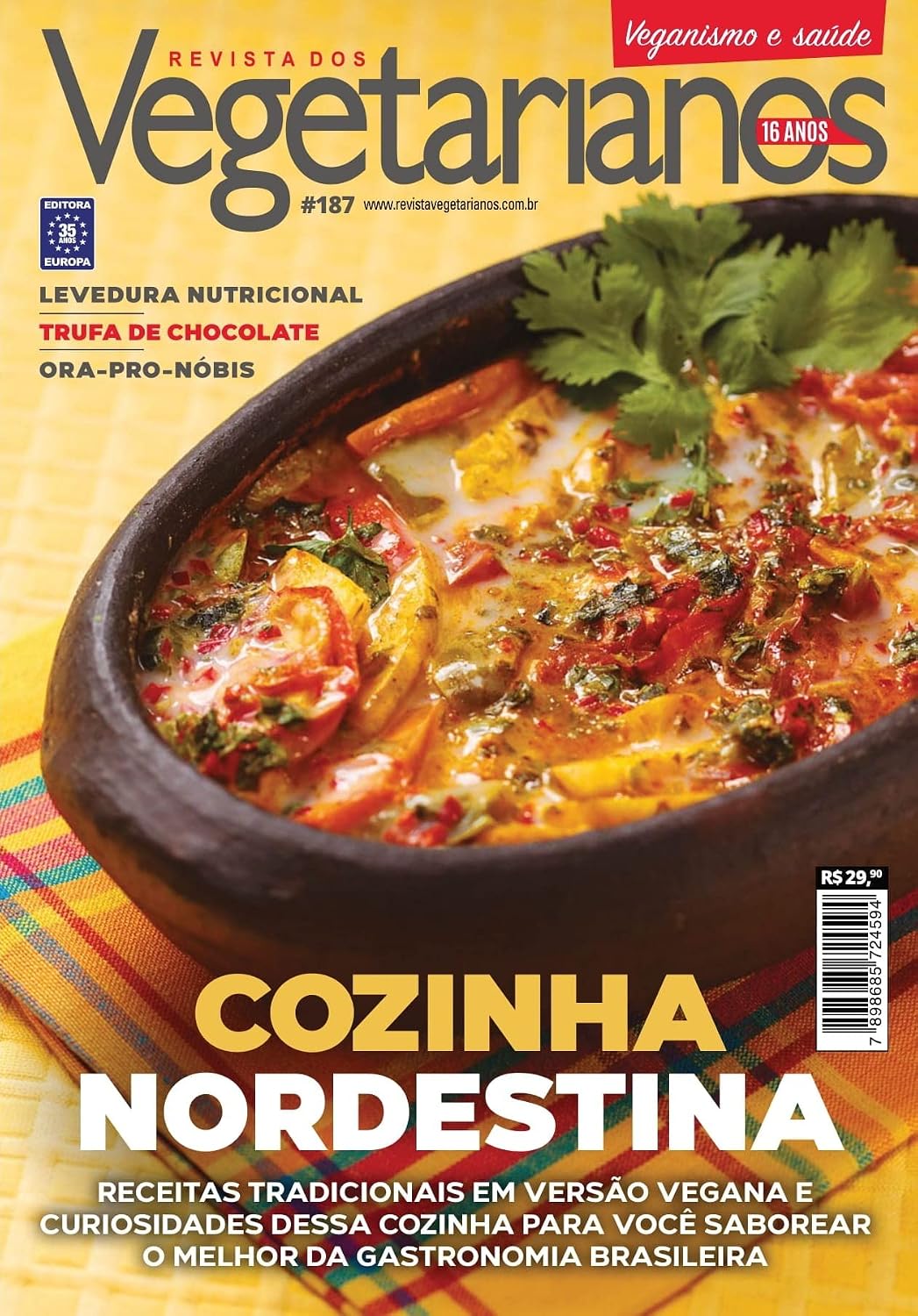 ler totalmente Revista dos Vegetarianos 187