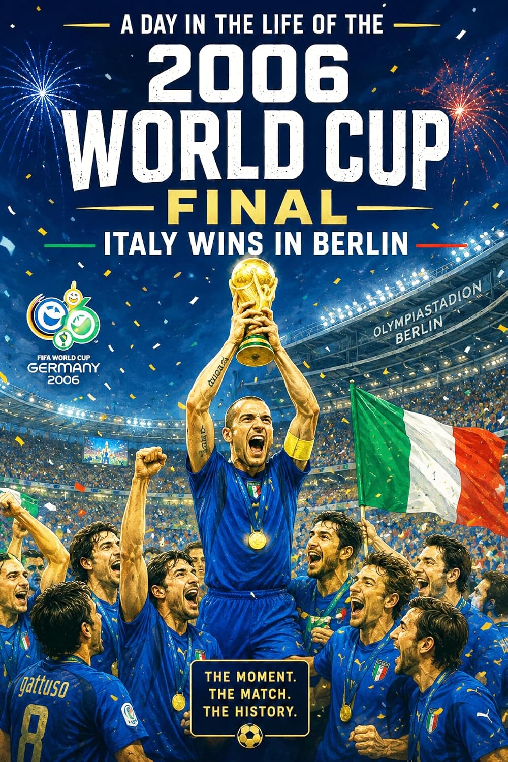 ler totalmente A Day in the Life of the 2006 World Cup Final: Italy Wins in Berlin: The Dramatic Story of the 2006 FIFA World Cup Final (English Edition)