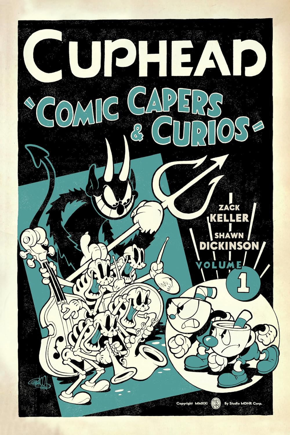 ler totalmente Cuphead Volume 1: Comic Capers & Curios