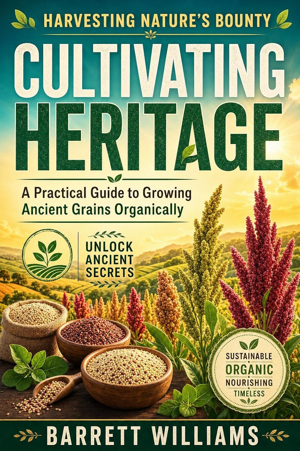 ler totalmente Cultivating Heritage: A Practical Guide to Growing Ancient Grains Organically (English Edition)