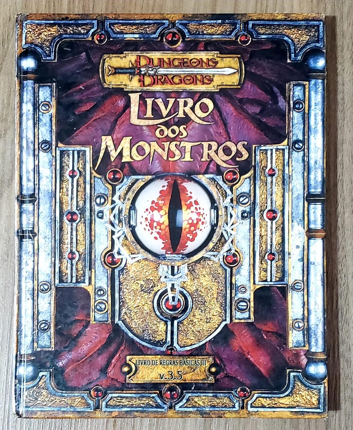 Dungeons E Dragons. Livros Dos Monstros. Livro De Regras Basicas