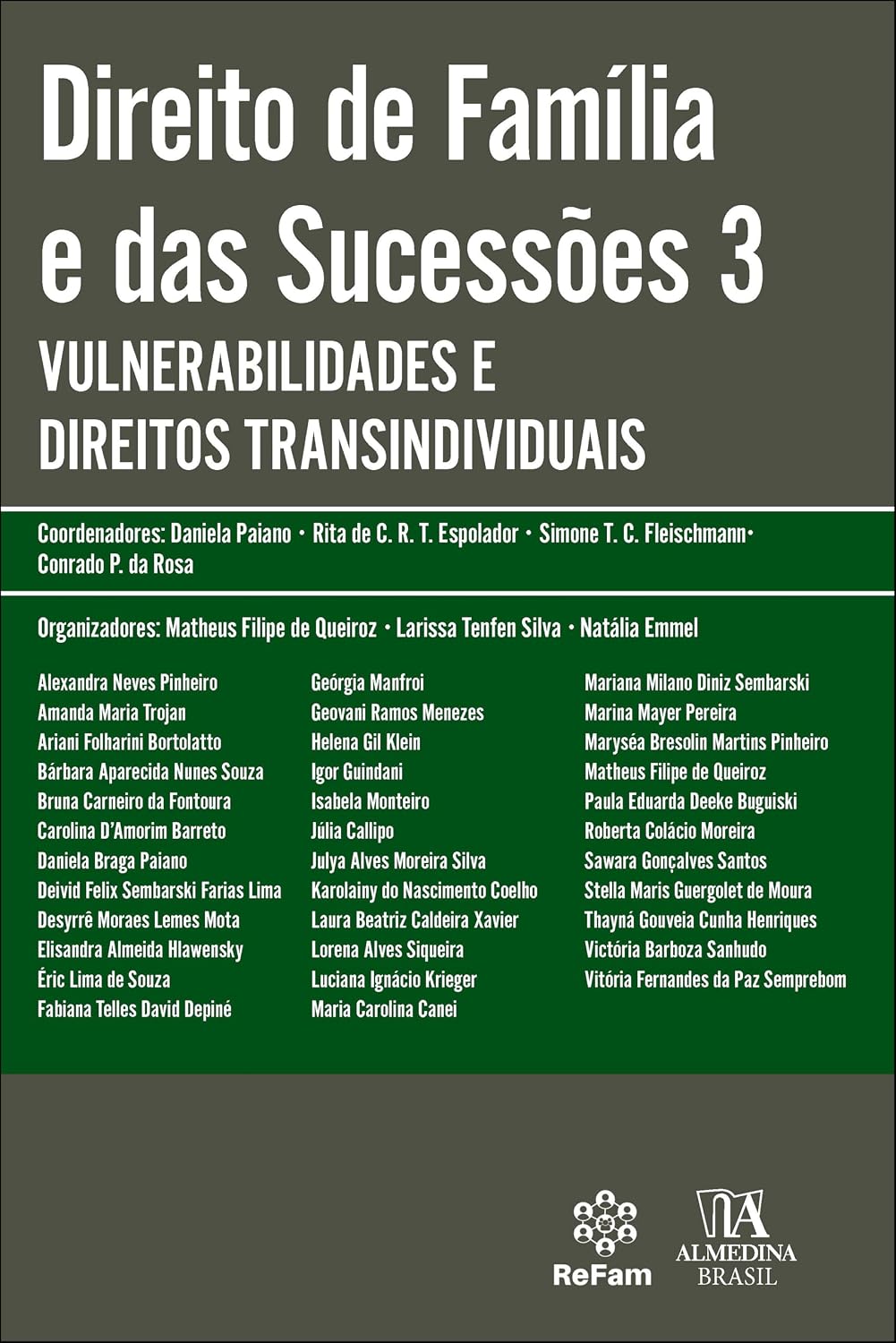 Direito de Família e das Sucessões 3: Vulnerabilidades e Direitos Transindividuais