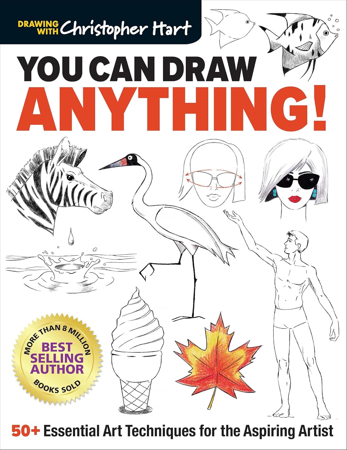 capítulo por capítulo baixar You Can Draw Anything!: 50+ Essential Art Techniques for the Aspiring Artist (English Edition)