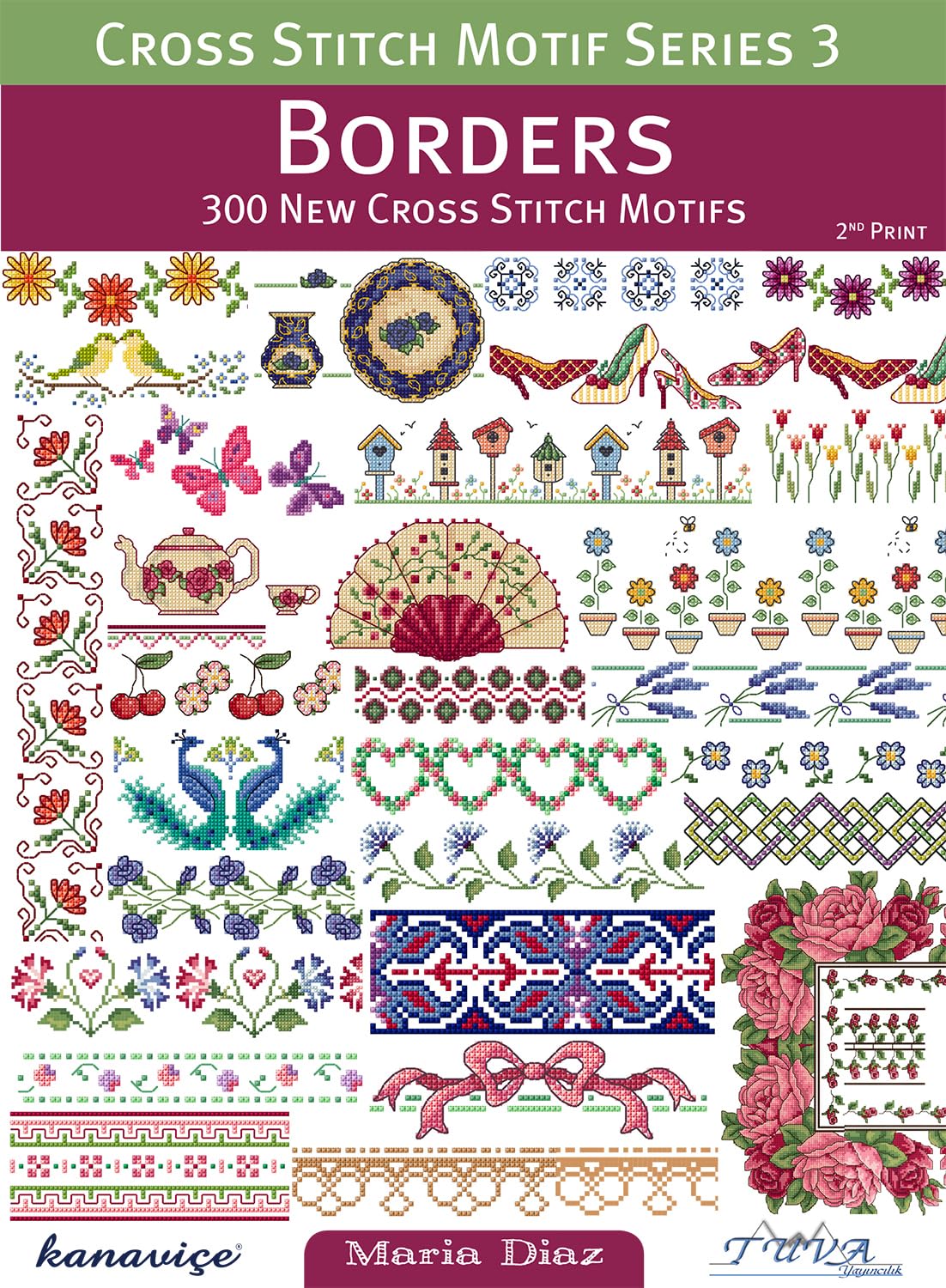 ler totalmente Borders: 300 New Cross Stitch Motifs: 3