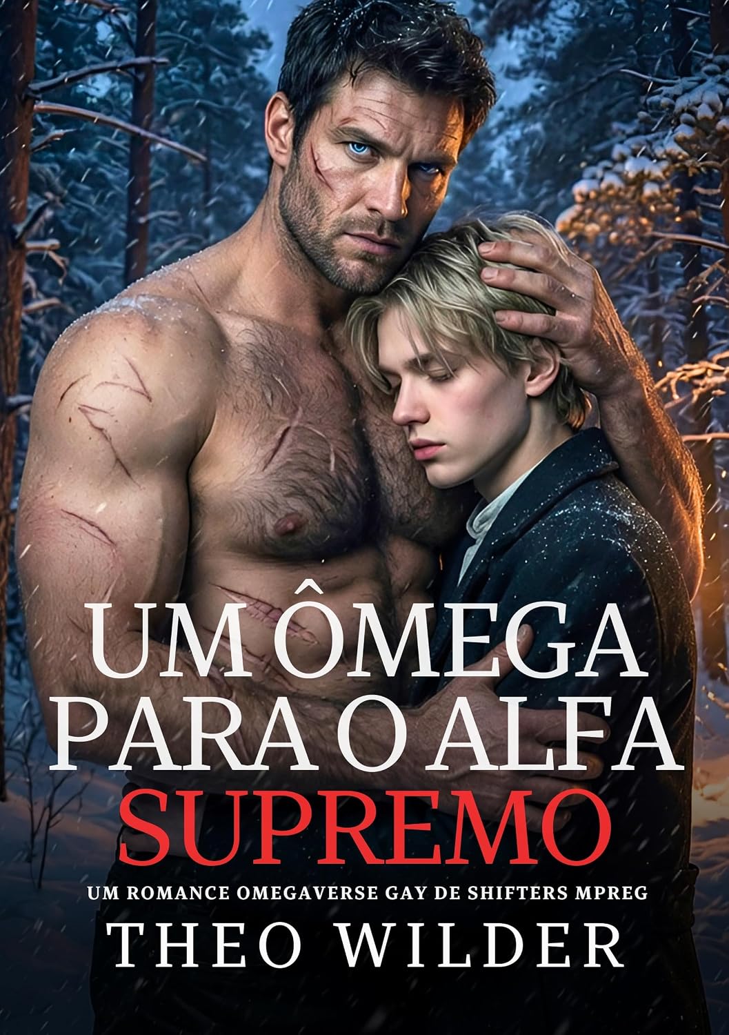 Um Ômega para o Alfa Supremo: Um Romance Omegaverse Gay de Shifters Mpreg (Alfas de Blackwood Livro 1) baixar o livro de graça