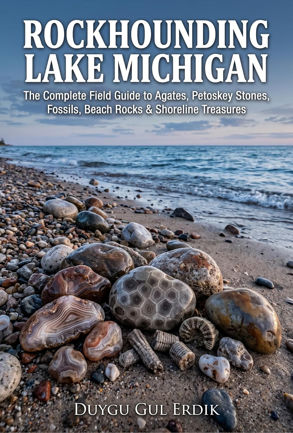 ler totalmente ROCKHOUNDING LAKE MICHIGAN: The Complete Field Guide to Agates, Petoskey Stones, Fossils, Beach Rocks & Shoreline Treasures (The Regional Rockhounding & Mineral Discovery Series) (English Edition)