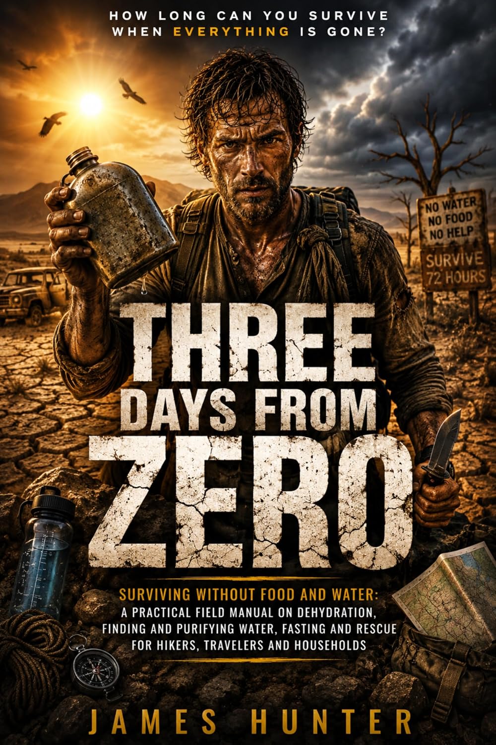 Three Days from Zero: Surviving Without Food and Water: A Practical Field Manual on Dehydration, Finding and Purifying Water, Fasting and Rescue for Hikers,... But Your Folding Knife) (English Edition) baixar livro de graça