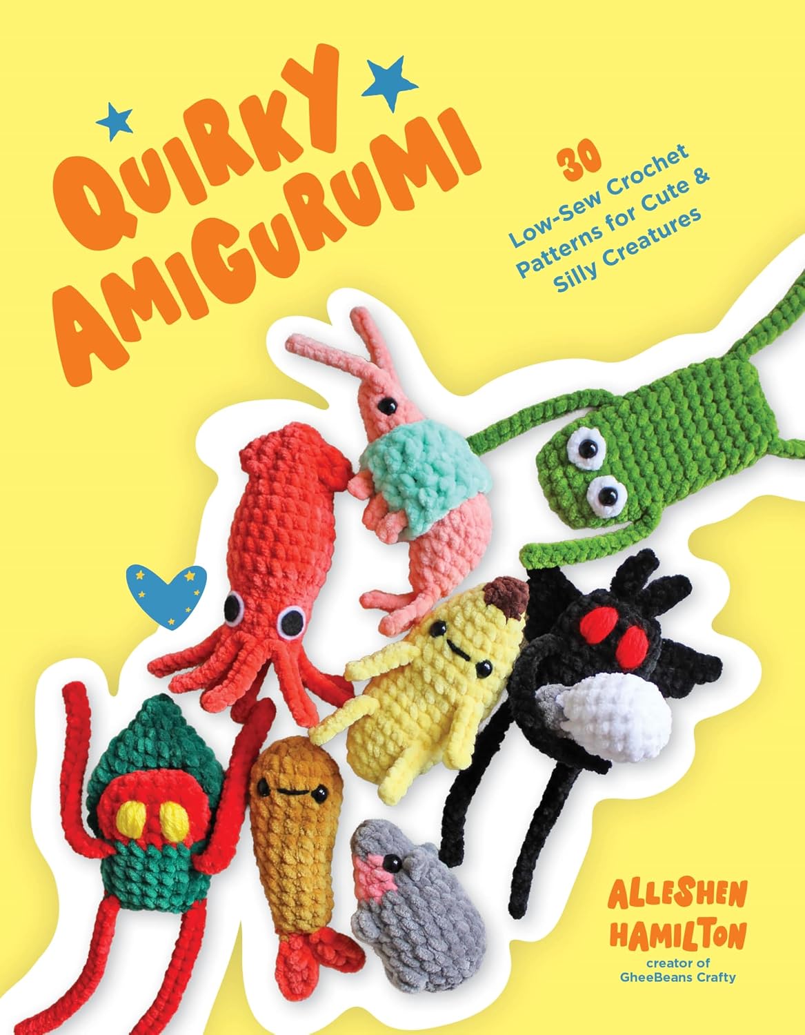 capítulo por capítulo baixar Quirky Amigurumi: 30 Low-Sew Crochet Patterns for Cute & Silly Creatures (English Edition)