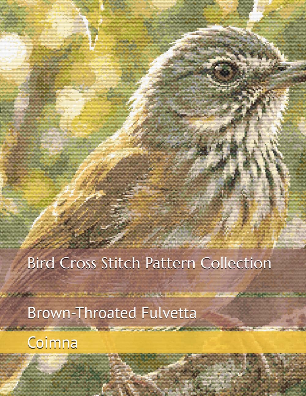 capítulo por capítulo baixar Bird Cross Stitch Pattern Collection: Brown-Throated Fulvetta