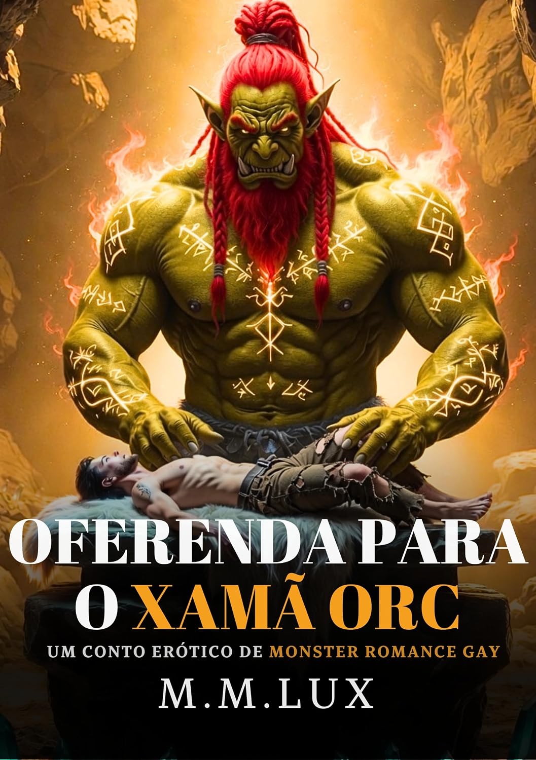 ler totalmente Oferenda para o Xamã Orc: Um conto erótico de Monster Romance Gay