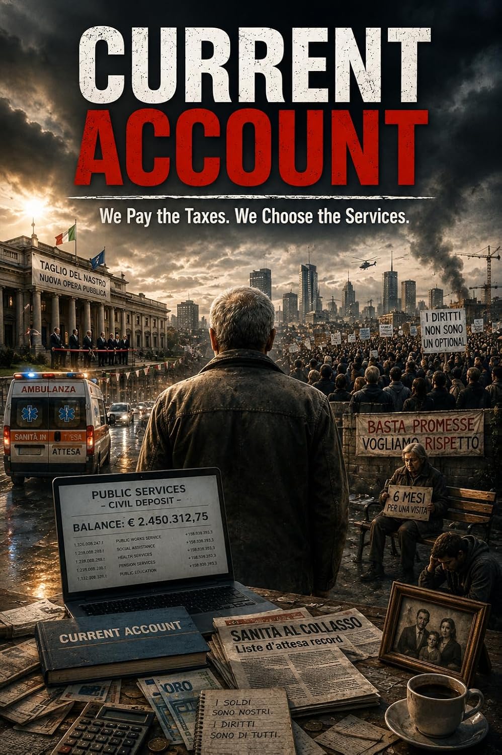 CURRENT ACCOUNT: WE PAY THE TAXES. WE CHOOSE THE SERVICES. (CINEMA DI CARTA) (English Edition) baixar o livro de graça