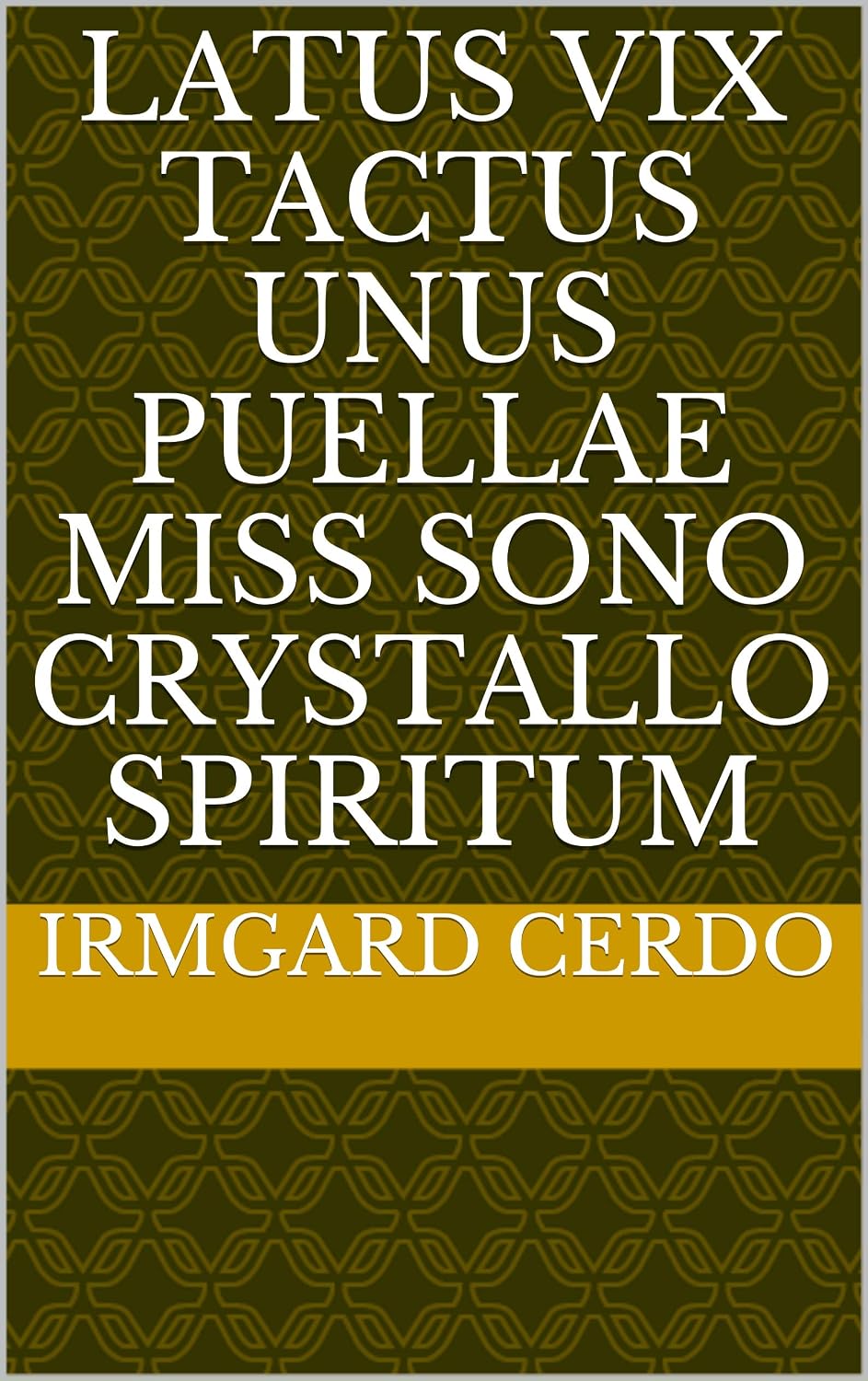 latus vix tactus unus puellae miss sono crystallo spiritum (Italian Edition) baixar livro de graça