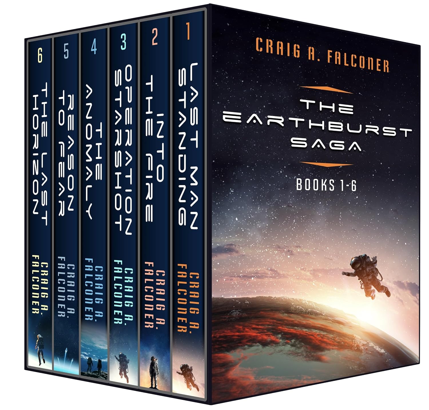 The Earthburst Saga (Sci-Fi Box Set, Complete Books 1-6) (Earthburst Saga Box Sets Book 1) (English Edition) baixar livro de graça