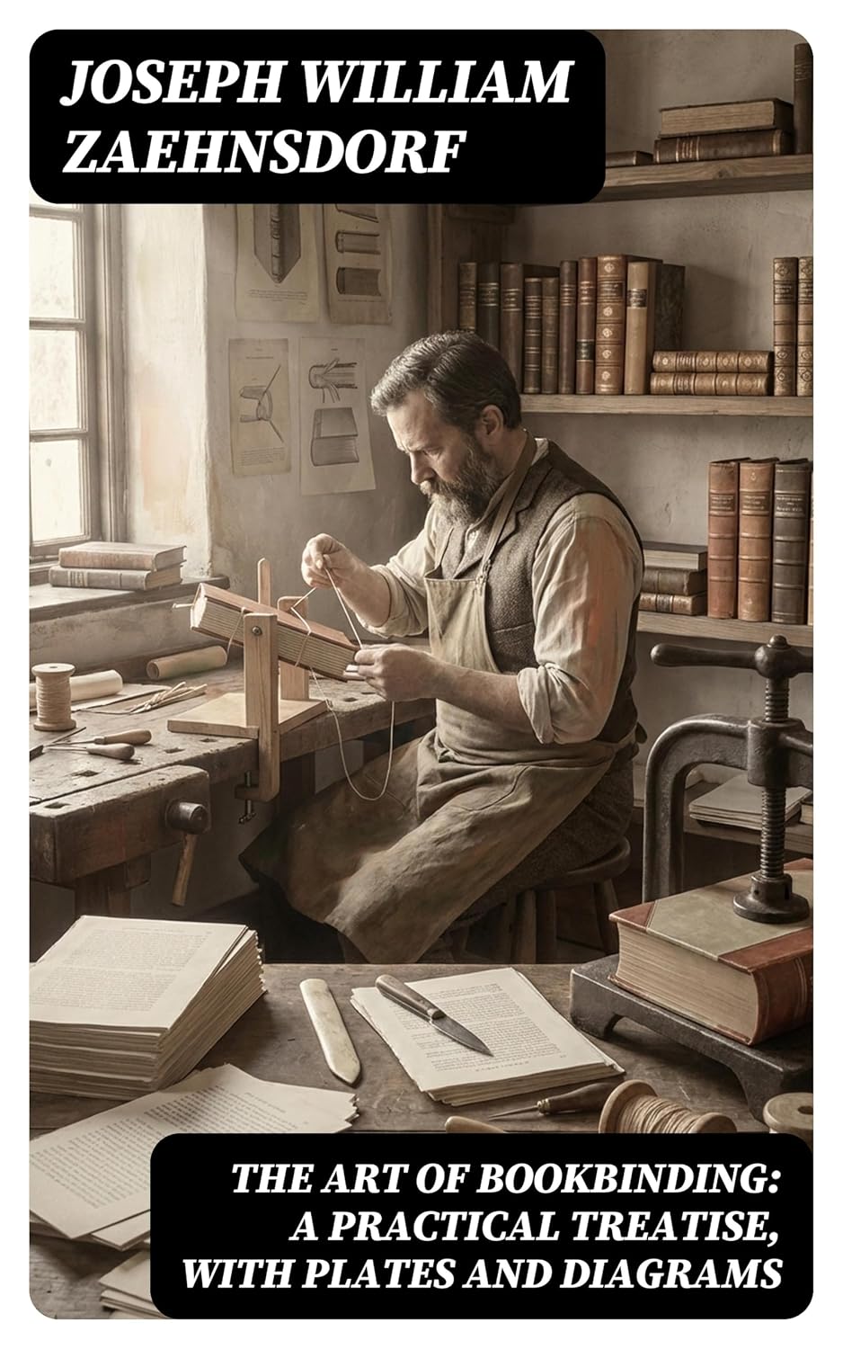 The Art of Bookbinding: A practical treatise, with plates and diagrams: Enriched edition. Illustrated Techniques and Traditional Craft for Fine Bindings (English Edition) baixar livro de graça