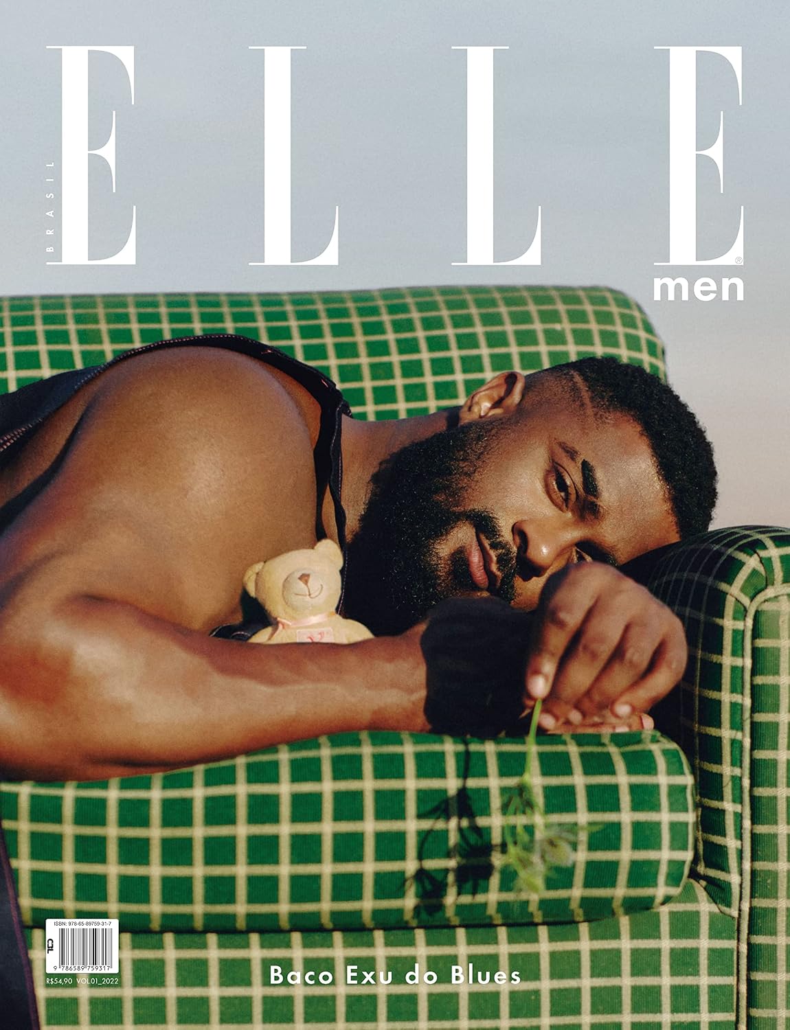 ler totalmente ELLE Men Vol. 1: Capa 01 - Baco Exu do Blues