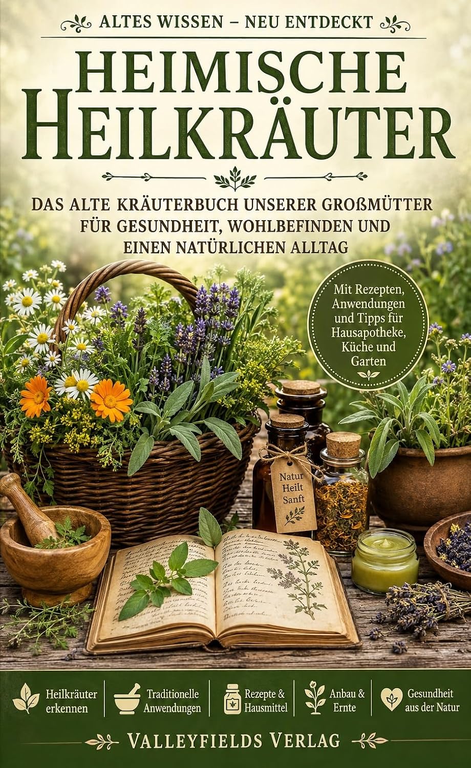 Kräuterwissen unserer Großmütter: Die vergessene Heilkraft heimischer Pflanzen neu entdecken: Tees, Salben, Tinkturen & traditionelle Hausmittel selbst... – Natürlich Selbstversorgt) (German Edition) baixar livro de graça
