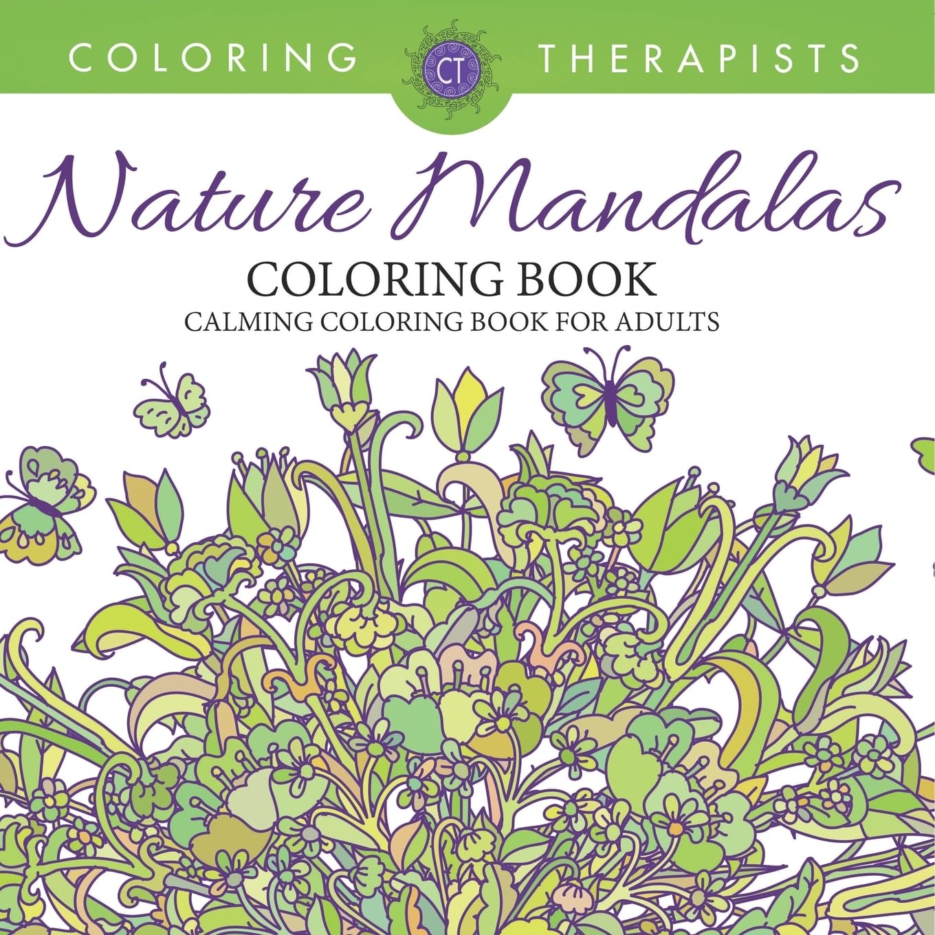 Nature Mandalas Coloring Book - Calming Coloring Book For Adults baixar o livro de graça