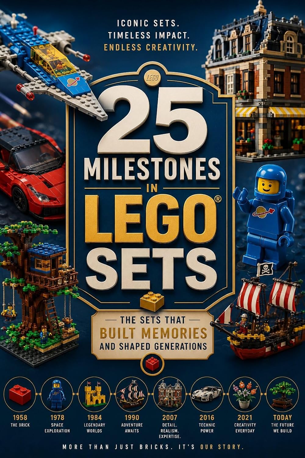 25 Mile Stones In Lego Sets (The history of lego Book 5) (English Edition) baixar livro de graça