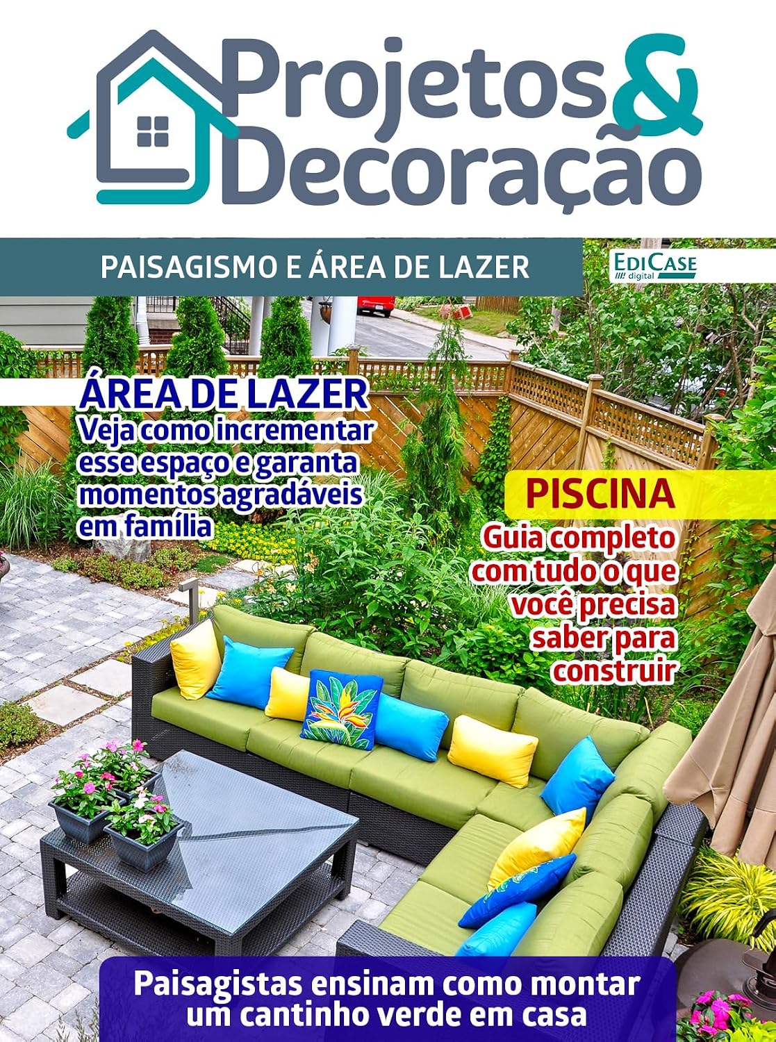 Projetos e Decoração Ed. 44 - Cozinha, Sala e Banheiro (EdiCase Digital) baixar o livro de graça