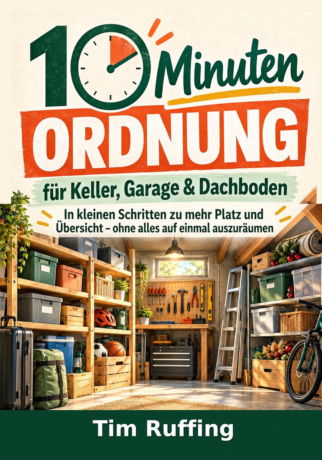 10 Minuten Ordnung für Keller, Garage & Dachboden: In kleinen Schritten zu mehr Platz und Übersicht – ohne alles auf einmal auszuräumen (German Edition) baixar o livro de graça