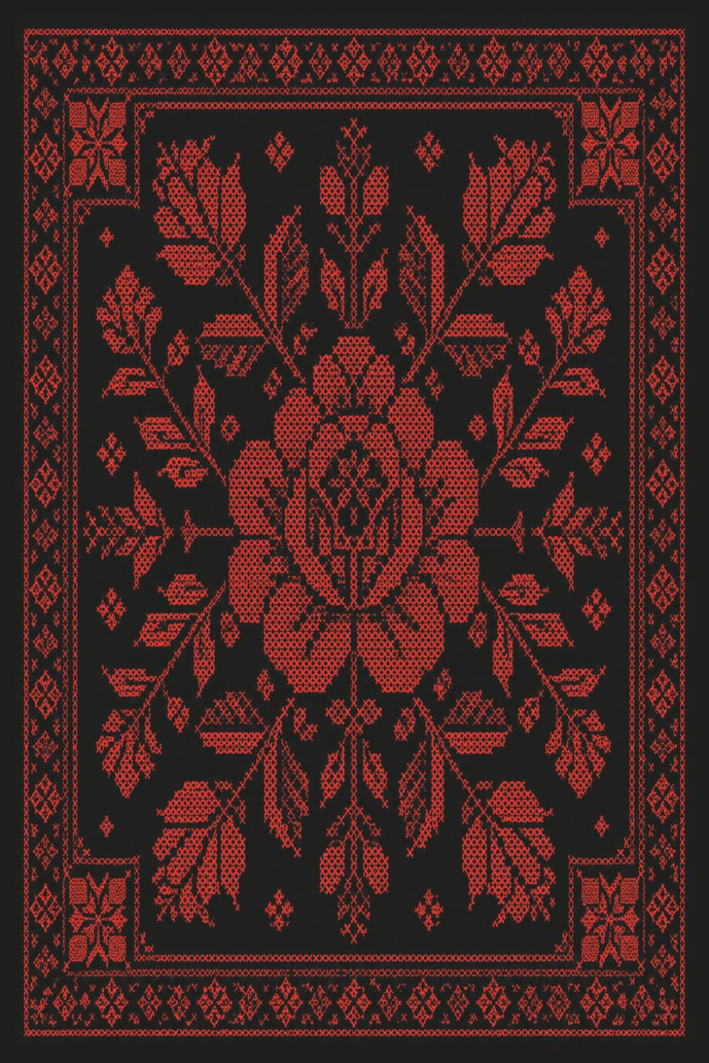 Palestinian Floral Tatreez Notebook: Traditional Embroidery Flower Journal for Writing Notes Ideas and Everyday Use baixar livro de graça