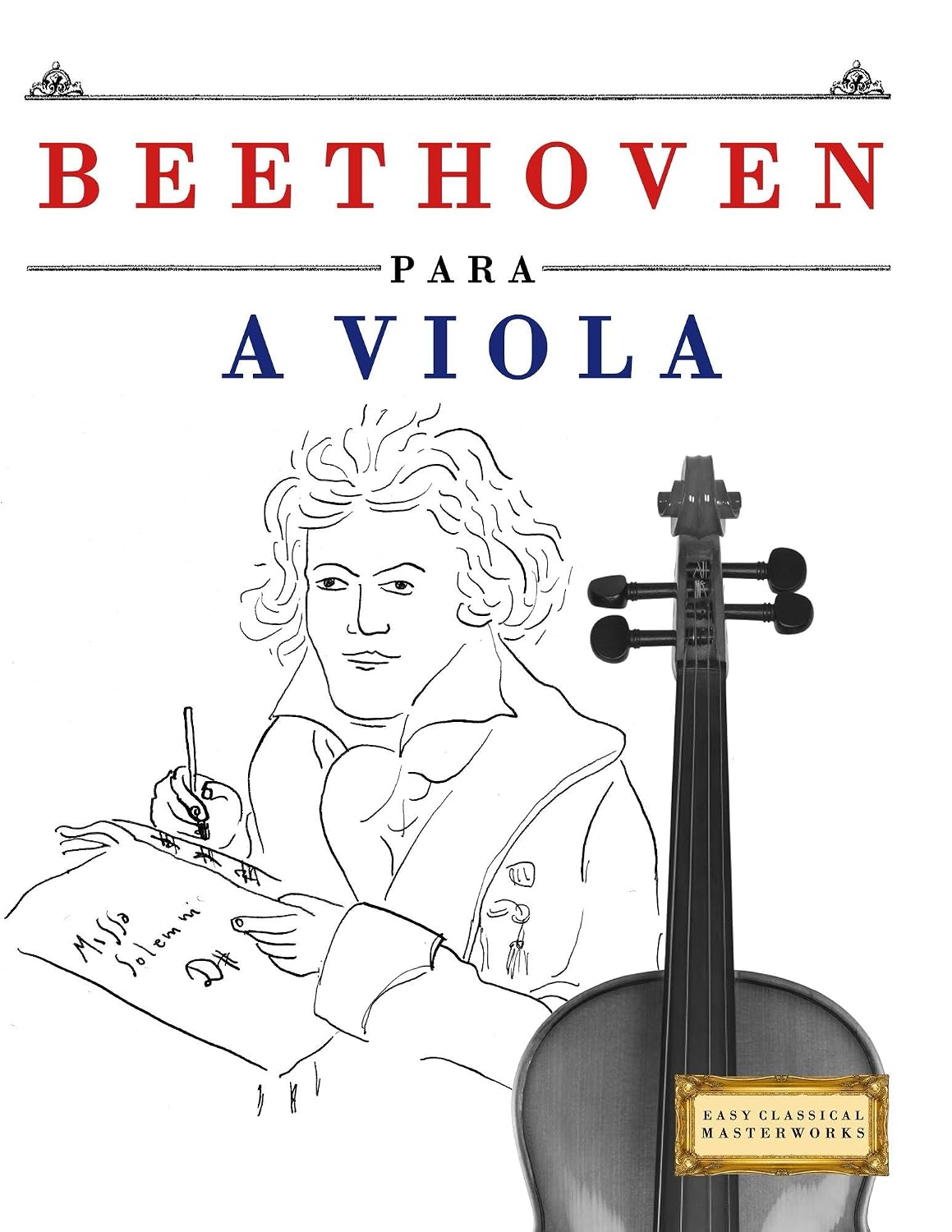 Beethoven para a Viola: 10 peças fáciles para a Viola livro para principiantes baixar o livro de graça