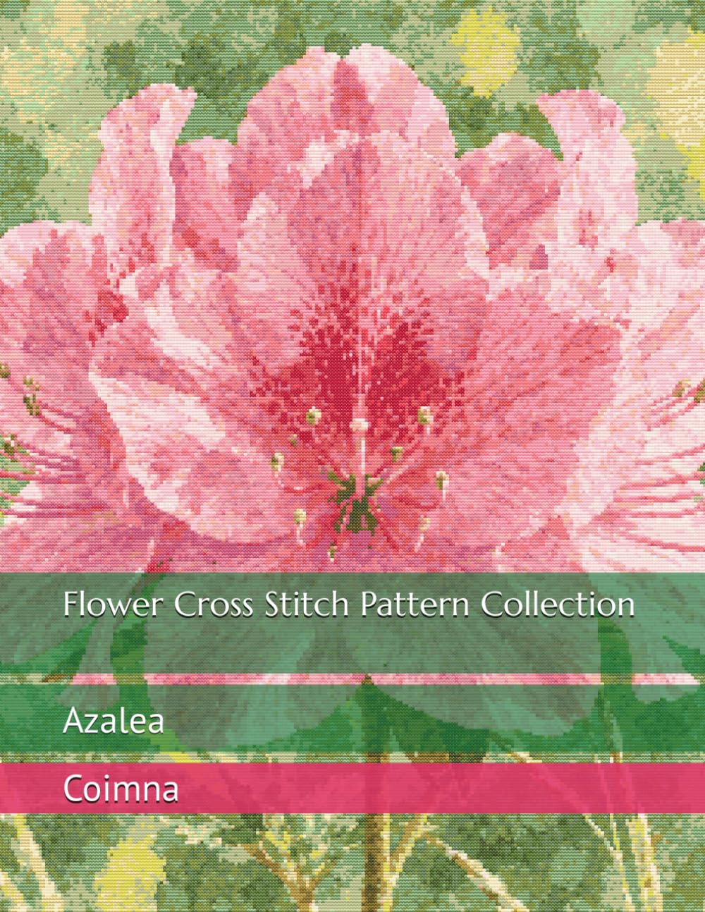 Flower Cross Stitch Pattern Collection: Azalea baixar o livro de graça
