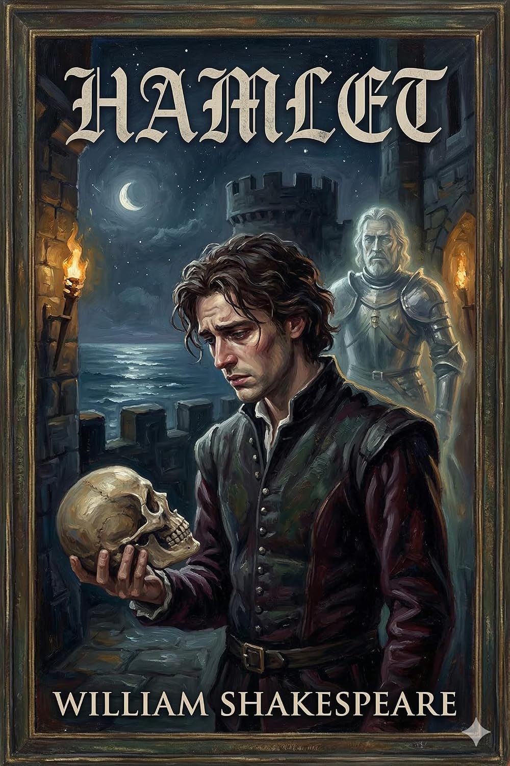 ler totalmente Hamlet: Drama em cinco Actos