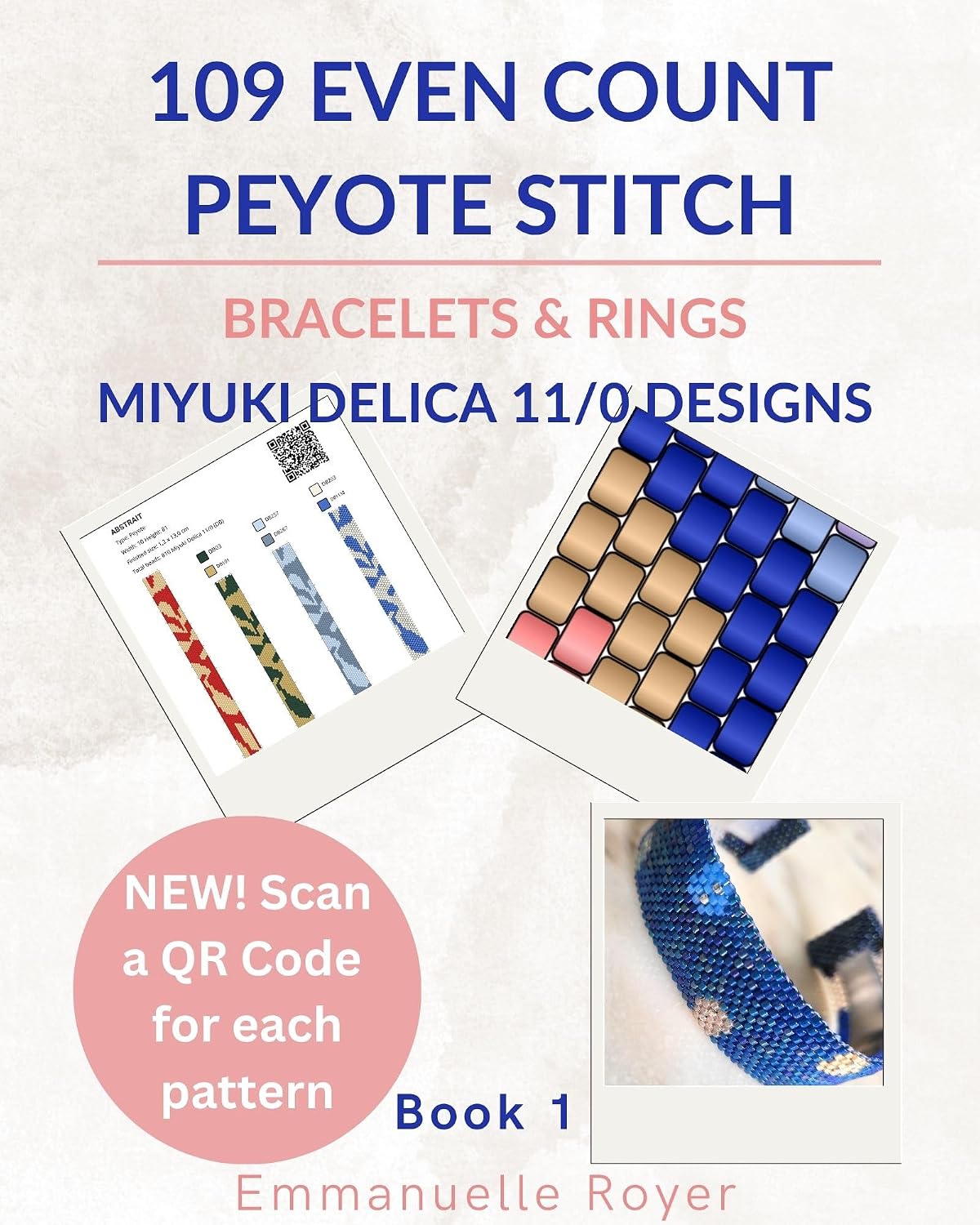 109 Even Count Peyote Patterns: Miyuki Delica 11/0 Designs. QR code for each designs.: Easy Step-by-Step Guide & Techniques for Beginners. Bracelets and... teens (Beading techniques) (English Edition) baixar o livro de graça