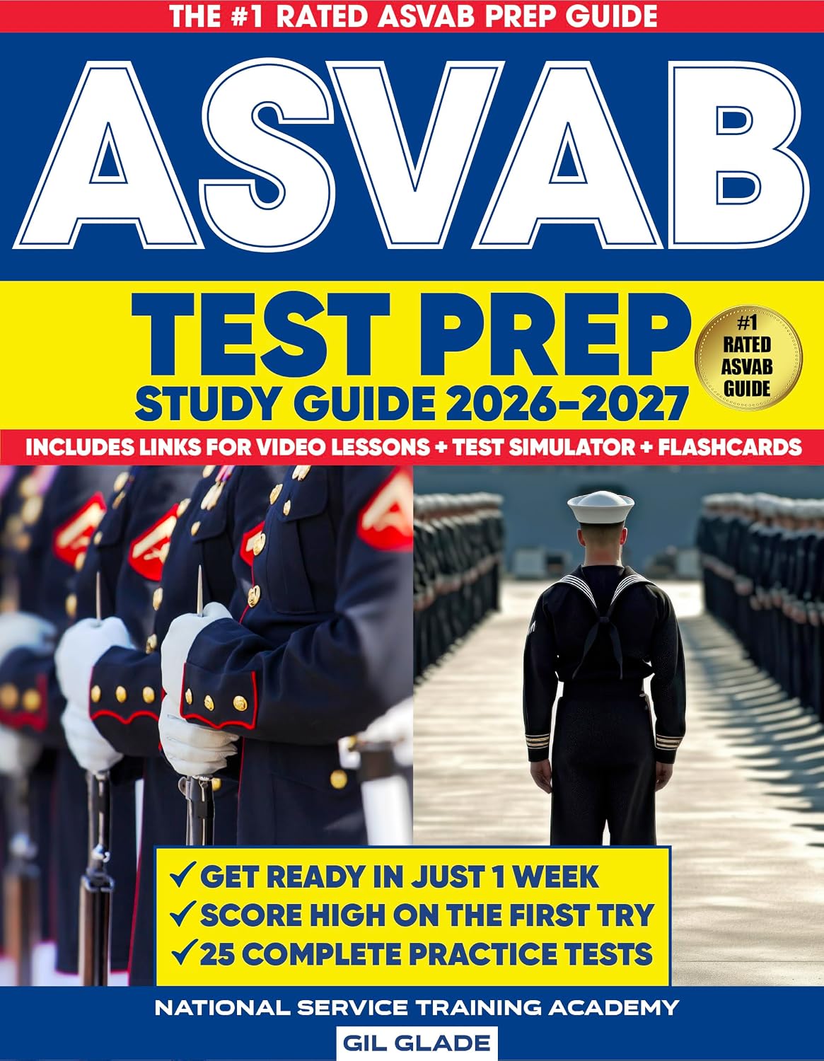 THE OFFICIAL ASVAB STUDY GUIDE: 25 Complete Practice Tests + The Proven Path to ASVAB Mastery and Military Career Success (THE OFFICIAL ASVAB PREP and ACT EXAM PREP Book 1) (English Edition) baixar o livro de graça