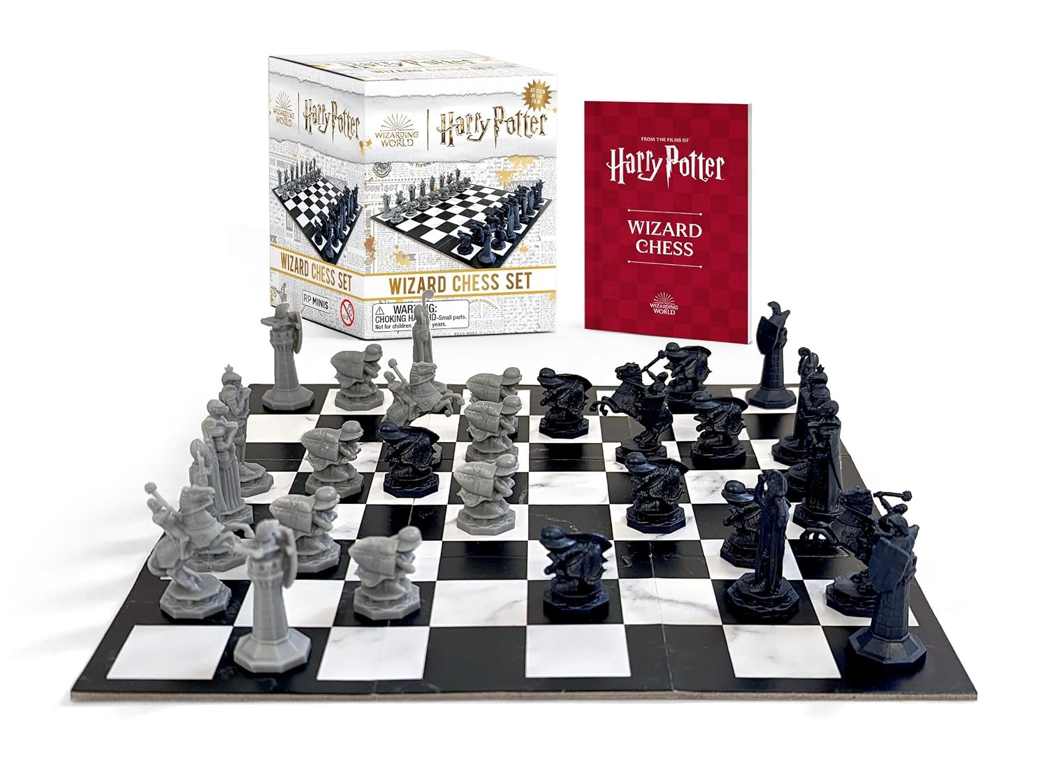 ler totalmente Harry Potter Wizard Chess Set: Miniature Collectible Set You Can Play