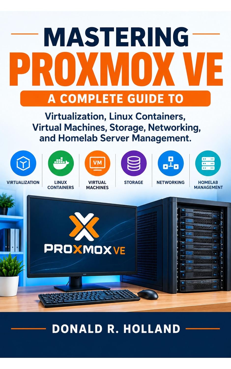 ler totalmente MASTERING PROXMOX VE: A Complete Guide to Virtualization, Linux Containers, Virtual Machines, Storage, Networking, and Homelab Server Management. (Digital Skills Made Simple) (English Edition)