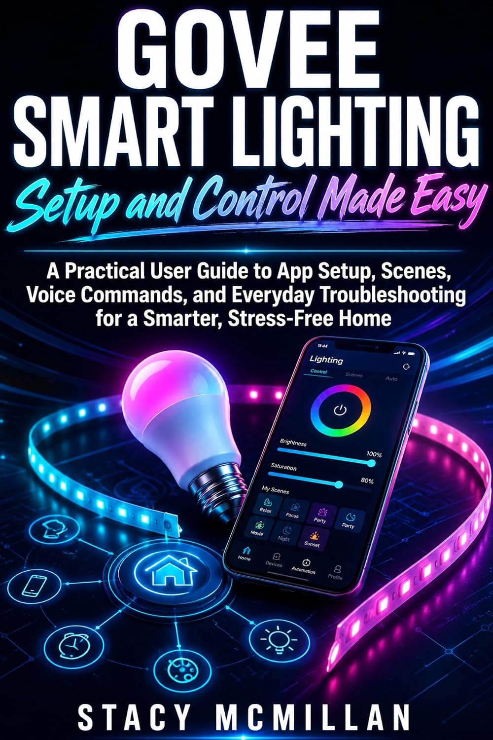 capítulo por capítulo baixar GOVEE SMART LIGHTING - Setup and Control Made Easy: A Practical User Guide to App Setup, Scenes, Voice Commands, and Everyday Troubleshooting for a Smarter,... (From Setup to Mastery) (English Edition)