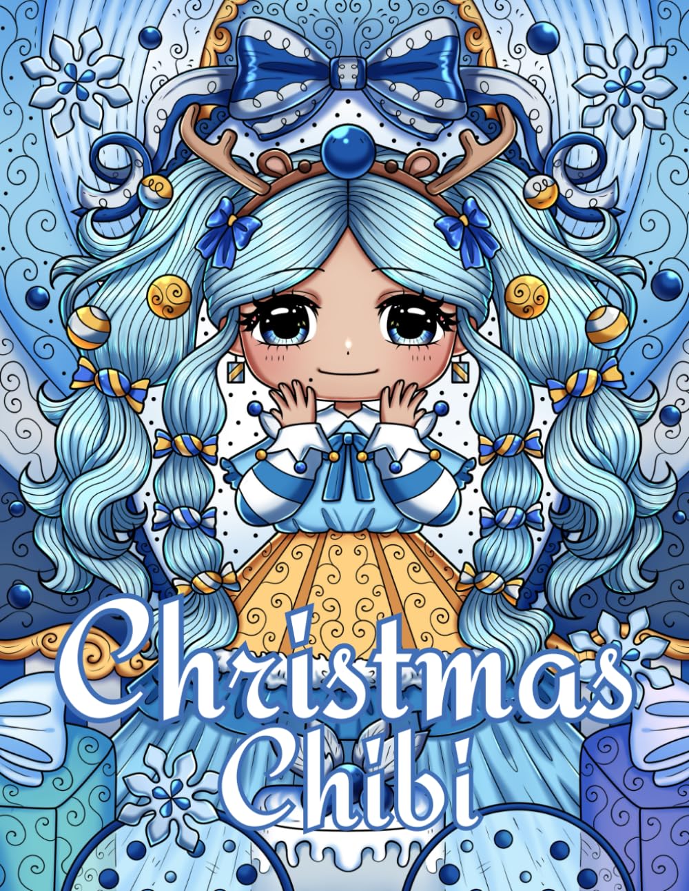 Christmas Chibi: A Cute Festive Kawaii Chibi Christmas Coloring Book for the Holiday Season for Adults, Women, Teens, and Kids for Relaxation and Stress-Relief baixar o livro de graça