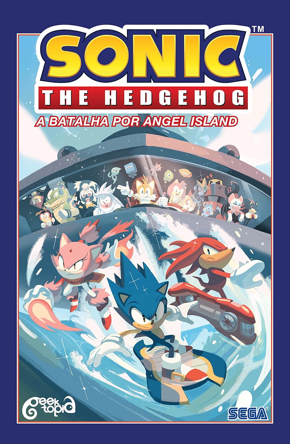 ler totalmente Sonic The Hedgehog – Volume 3: A batalha por Angel Island: ( ACOMPANHA PÔSTER E MARCADOR)
