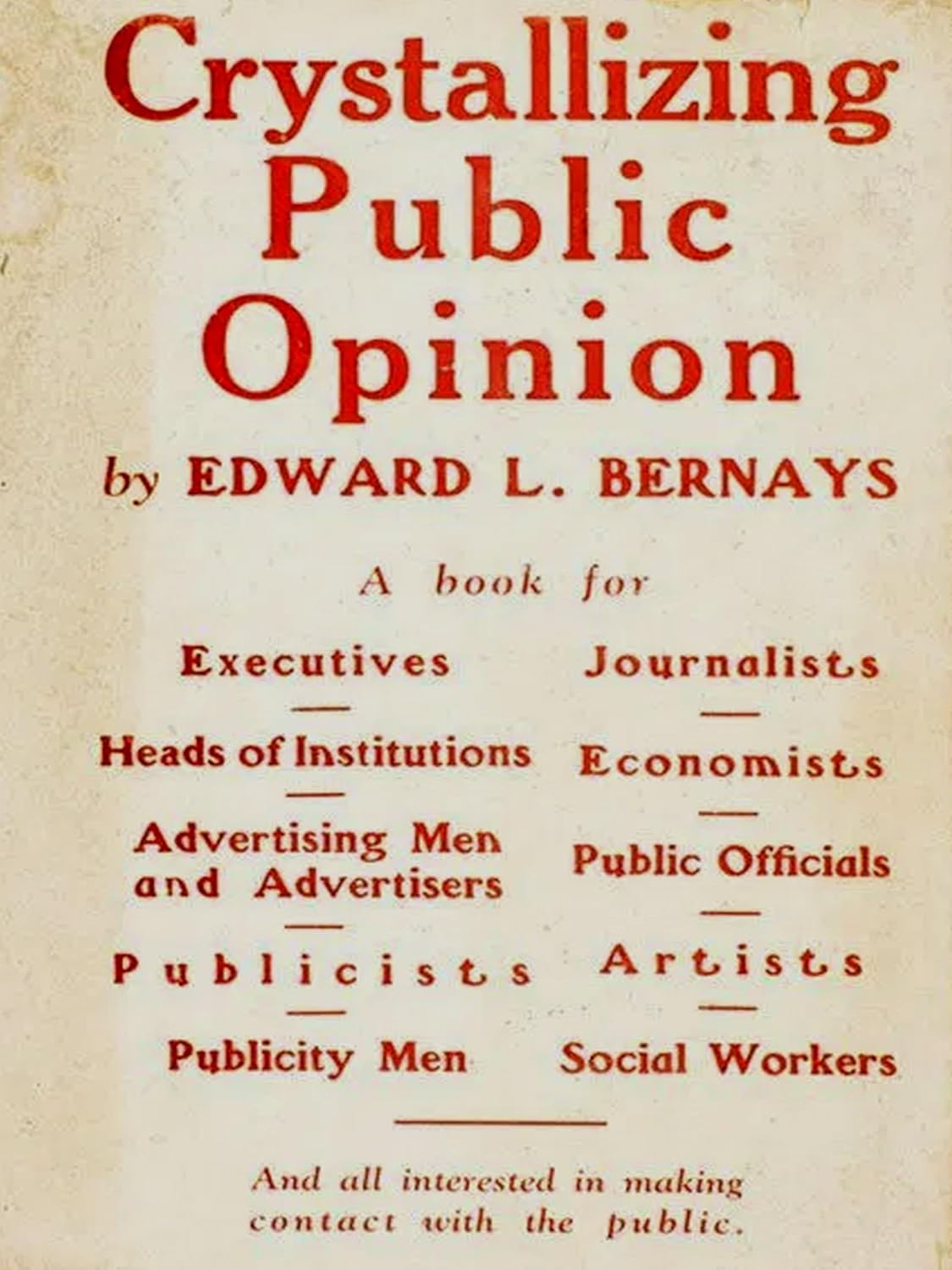 Crystallizing Public Opinion (English Edition) baixar livro de graça