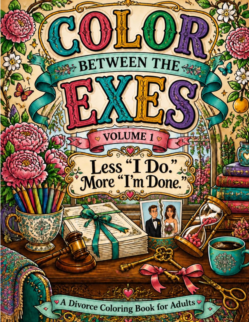 ler totalmente Color Between The Exes: Less "I Do." More "I'm Done." (Volume 1)