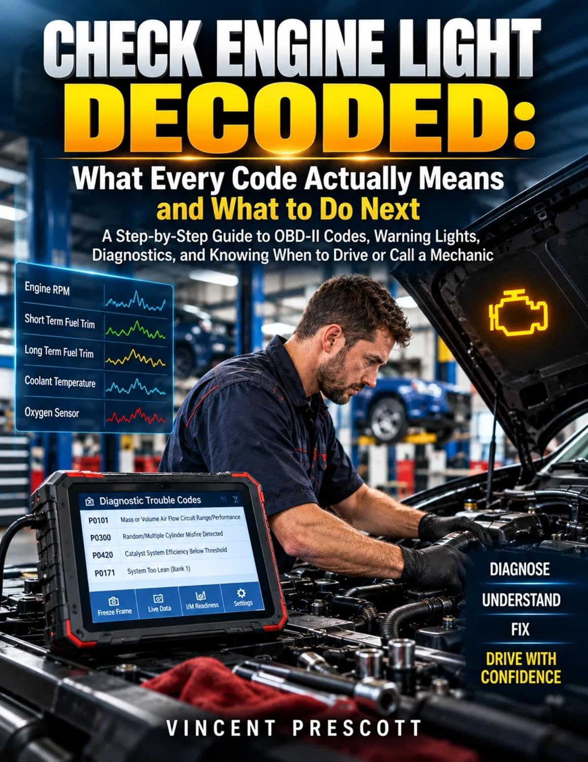 capítulo por capítulo baixar CHECK ENGINE LIGHT DECODED: What Every Code Actually Means and What to Do Next: A Step-by-Step Guide to OBD-II Codes, Warning Lights, Diagnostics, and... Drive or Call a Mechanic (English Edition)