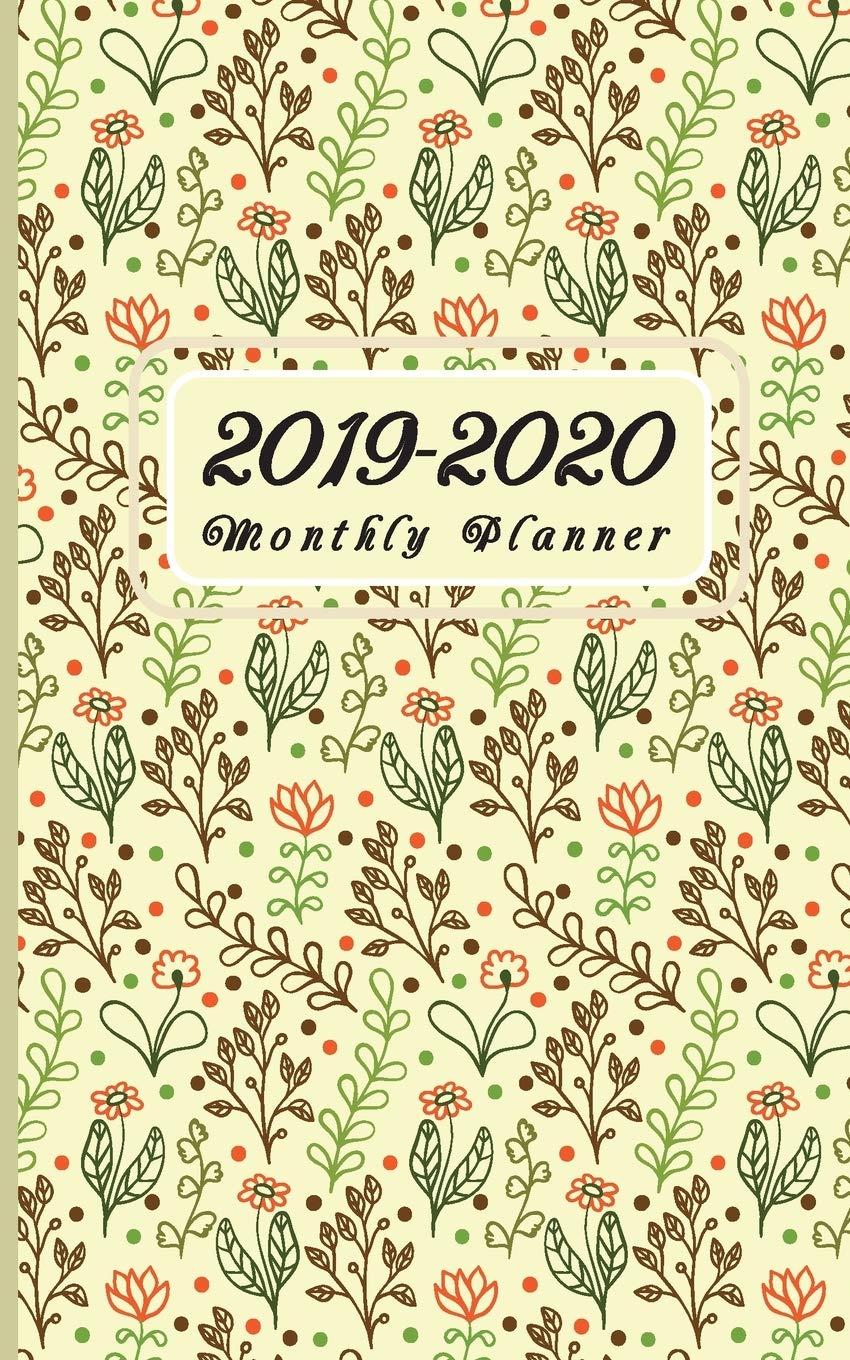 capítulo por capítulo baixar F4 Monthly Planner Flowers Cover: Two Year - Monthly Calendar Planner 5 x 8'' - 24 Months For Academic Agenda Schedule Organizer