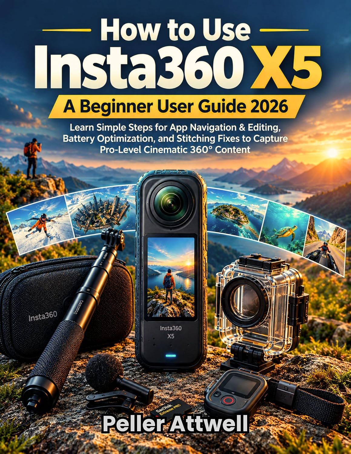 capítulo por capítulo baixar How to Use Insta360 X5: A Beginner User Guide 2026: Learn Simple Steps for App Navigation & Editing, Battery Optimization and Stitching Fixes to Capture... Cinematic 360° Content (English Edition)