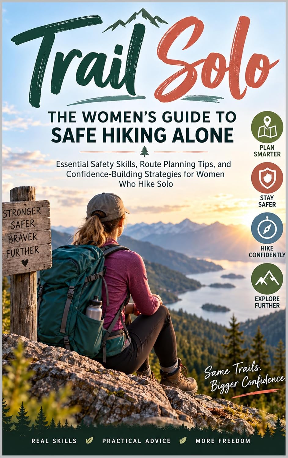Trail Solo: The Women's Guide to Safe Hiking Alone: Essential Safety Skills, Route Planning Tips, and Confidence-Building Strategies for Women Who Hike Solo (English Edition) baixar livro de graça